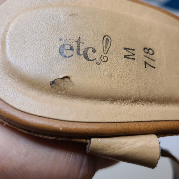 Rue 21 Multi Color Wedge Heels - Picture 9 of 9